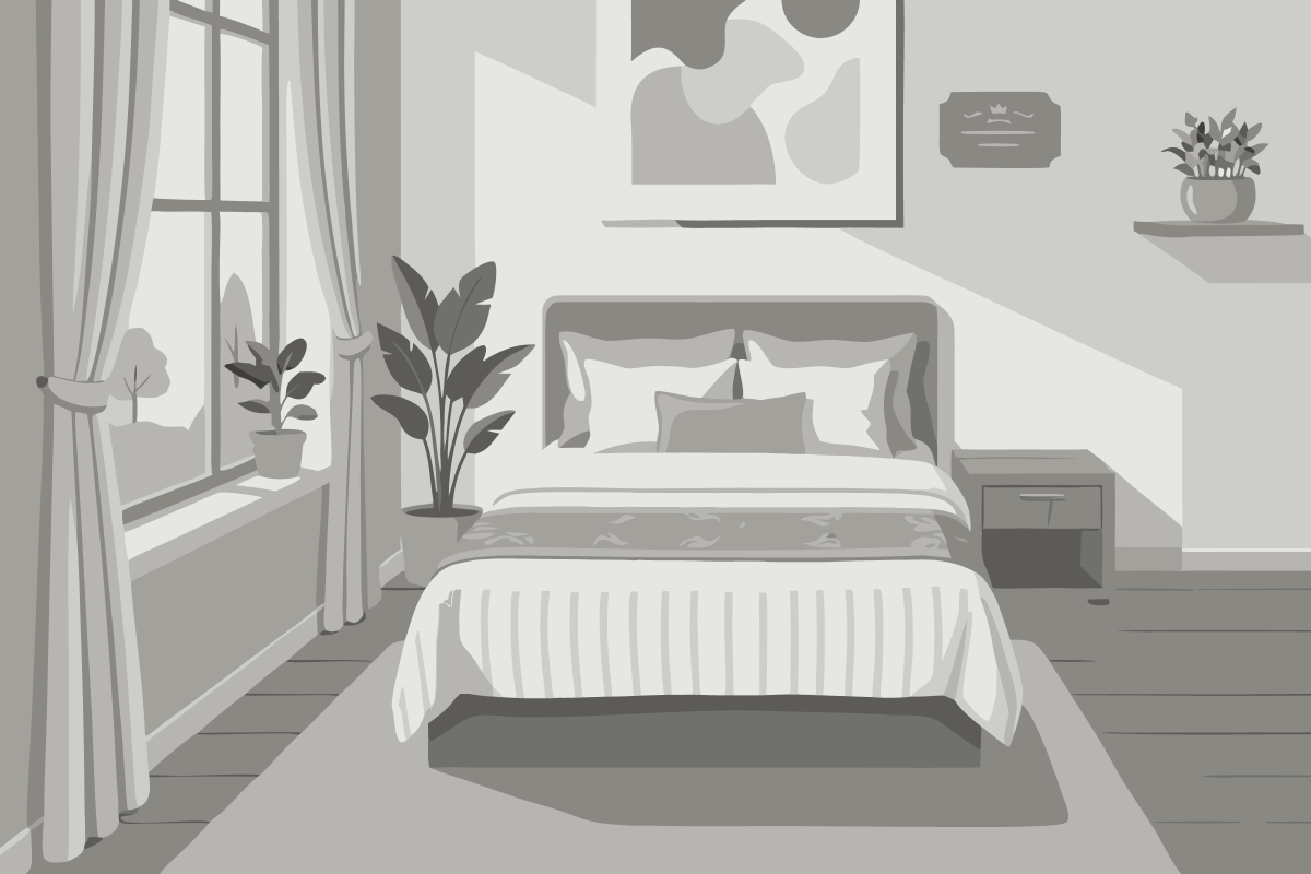 Apartamento de 1 Quarto